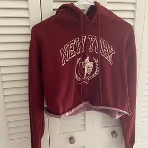 cropped hoodie from tillys